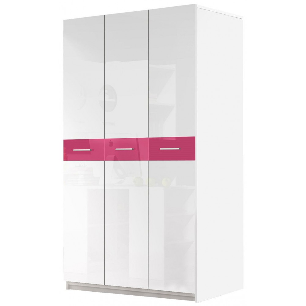 Ντουλάπα Raj 1 τρίφυλλη-Roz