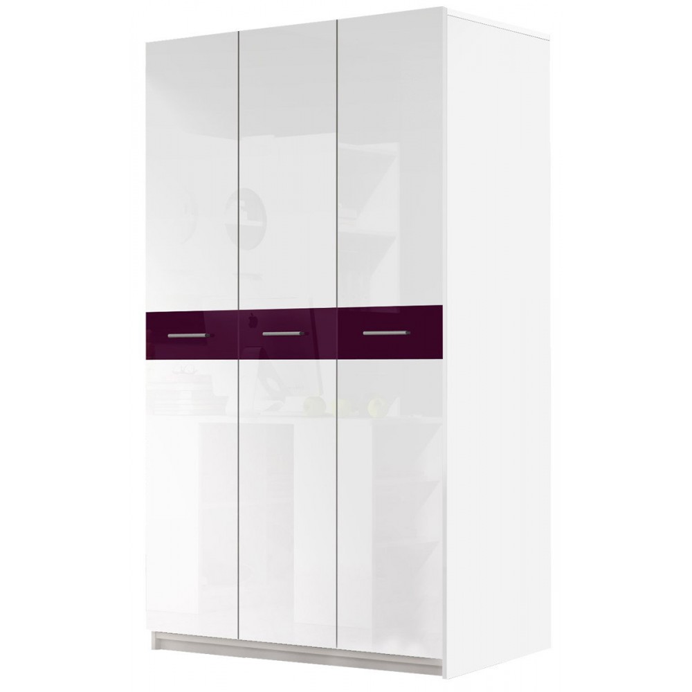 Ντουλάπα Raj 1 τρίφυλλη 120x55x198