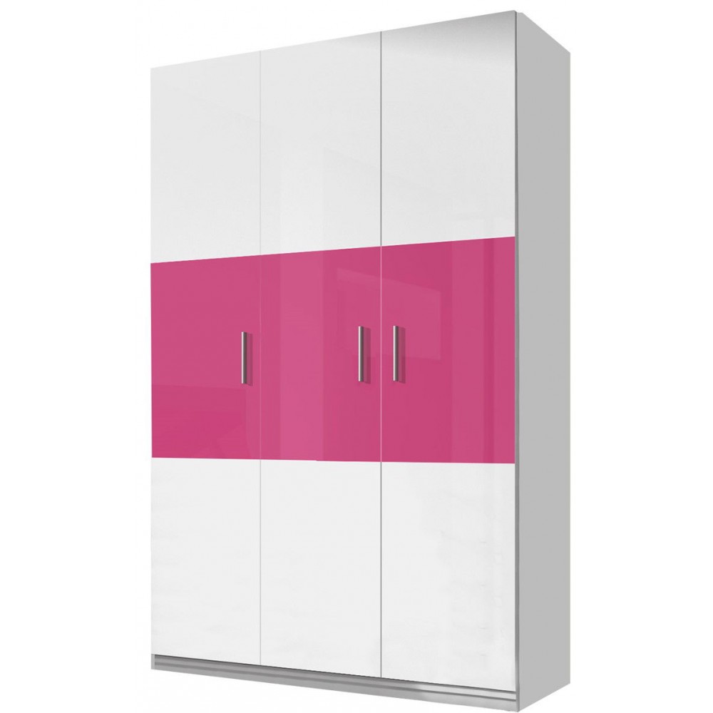 Ντουλάπα Raj 3 τρίφυλλη-Roz