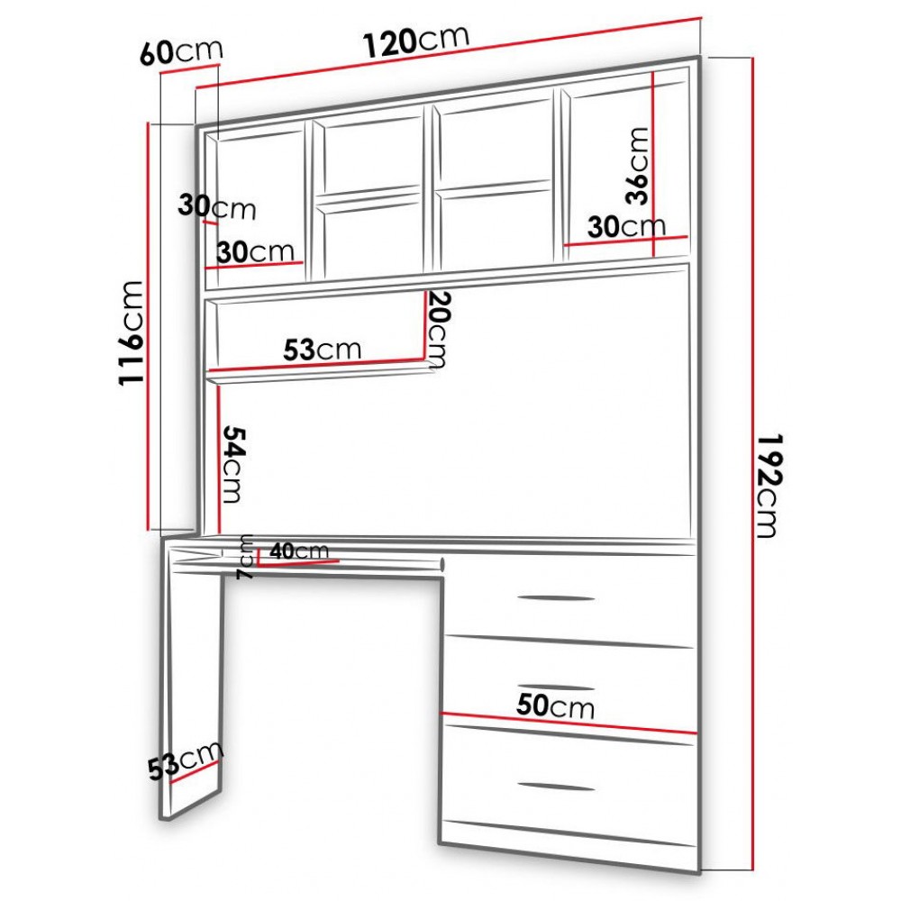 Γραφείο Raj 3-Gkri