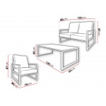 Σετ σαλονιού Ardeno Soft