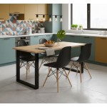 Τραπέζι Kingsale-185 x 90-Φυσικό