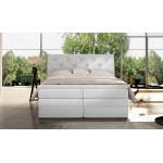 Επενδυμένο κρεβάτι Lorane-Leuko-180 x 200