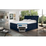 Επενδυμένο κρεβάτι Lorane-Mple-140 x 200