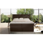 Επενδυμένο κρεβάτι Lorane-Kafe-180 x 200