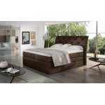 Επενδυμένο κρεβάτι Lorane-Kafe-180 x 200