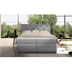 Επενδυμένο κρεβάτι Lorane 158x215x120