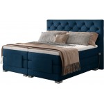 Επενδυμένο κρεβάτι Clover με στρώμα και ανώστρωμα-Mple-140 x 200