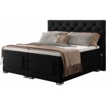 Επενδυμένο κρεβάτι Clover με στρώμα και ανώστρωμα-Mauro-180 x 200