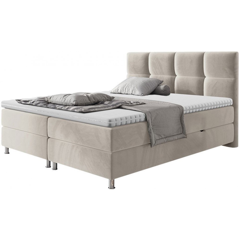 Επενδυμένο κρεβάτι Dave-Mpez-180 x 200