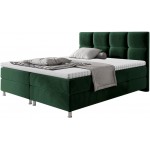 Επενδυμένο κρεβάτι Dave-Prasino-160 x 200