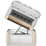 Επενδυμένο κρεβάτι Dave-Prasino-180 x 200