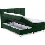 Επενδυμένο κρεβάτι Dave-Prasino-180 x 200