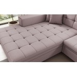 Γωνιακός καναπές Gessola-Αριστερή-Roz