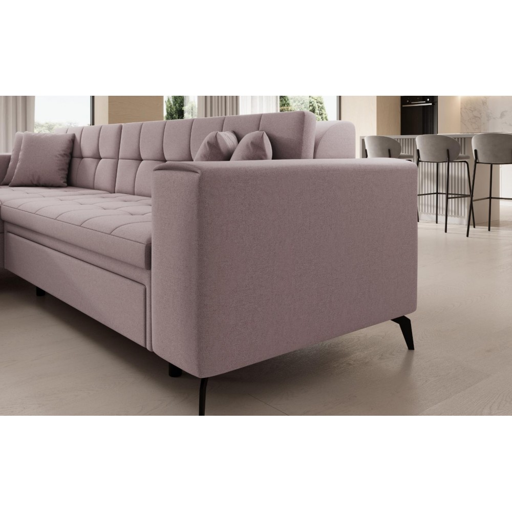 Γωνιακός καναπές Gessola-Αριστερή-Roz