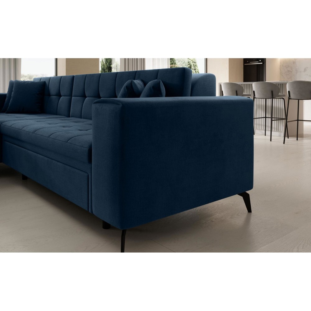 Γωνιακός καναπές Gessola-Αριστερή-Mple