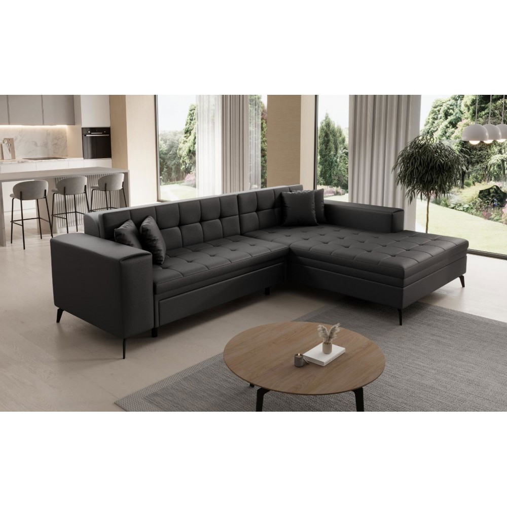 Γωνιακός καναπές Gessola-Δεξιά-Mauro