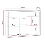 Μπουφές Mediolan AT07-Fusiko