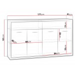 Μπουφές Mediolan AT08-Fusiko Special