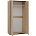 Ντουλάπα Mediolan AT01 δίφυλλη