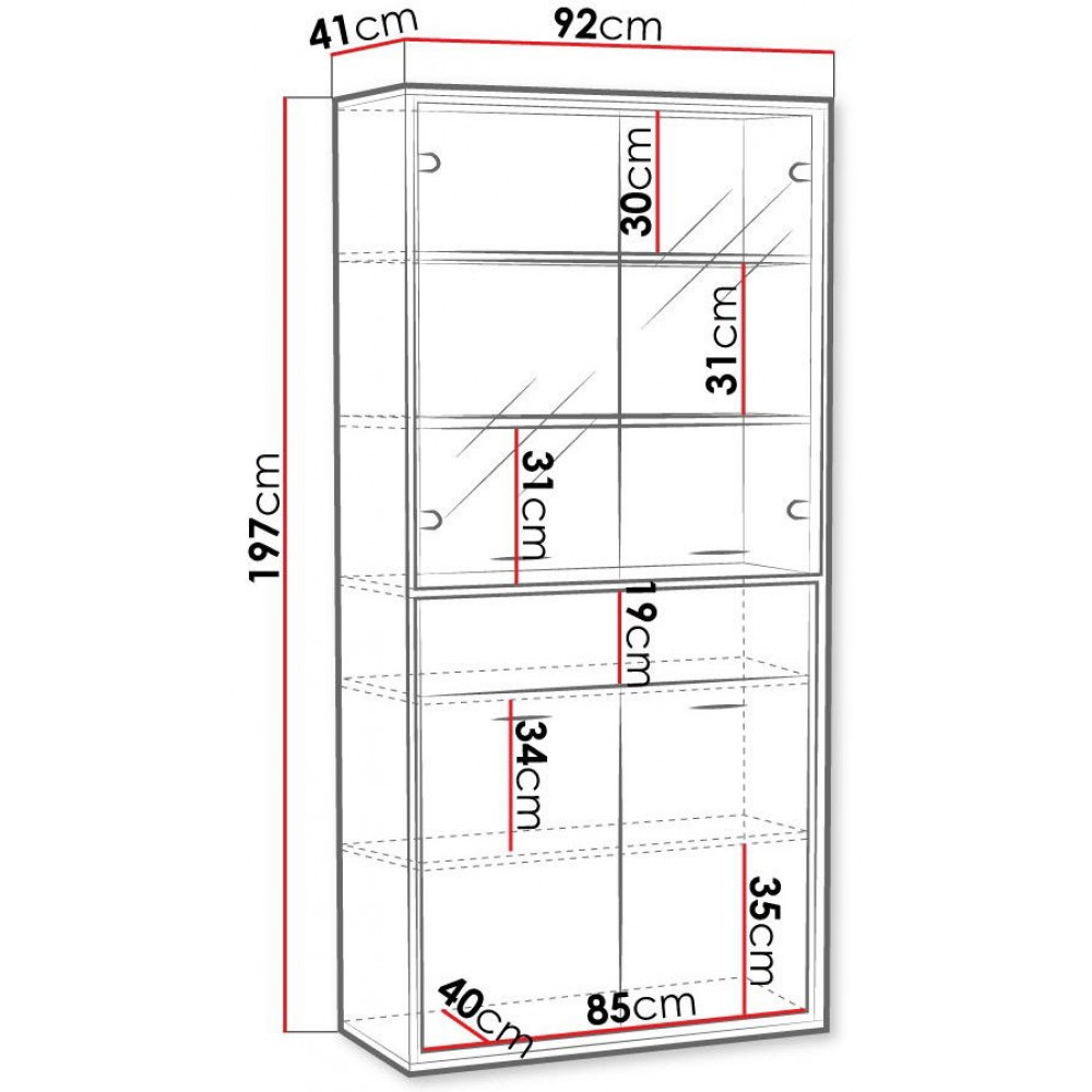 Βιτρίνα Mediolan AT03-Fusiko Special