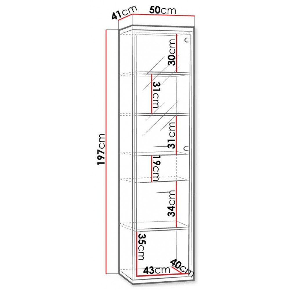 Βιτρίνα Mediolan AT04-Fusiko