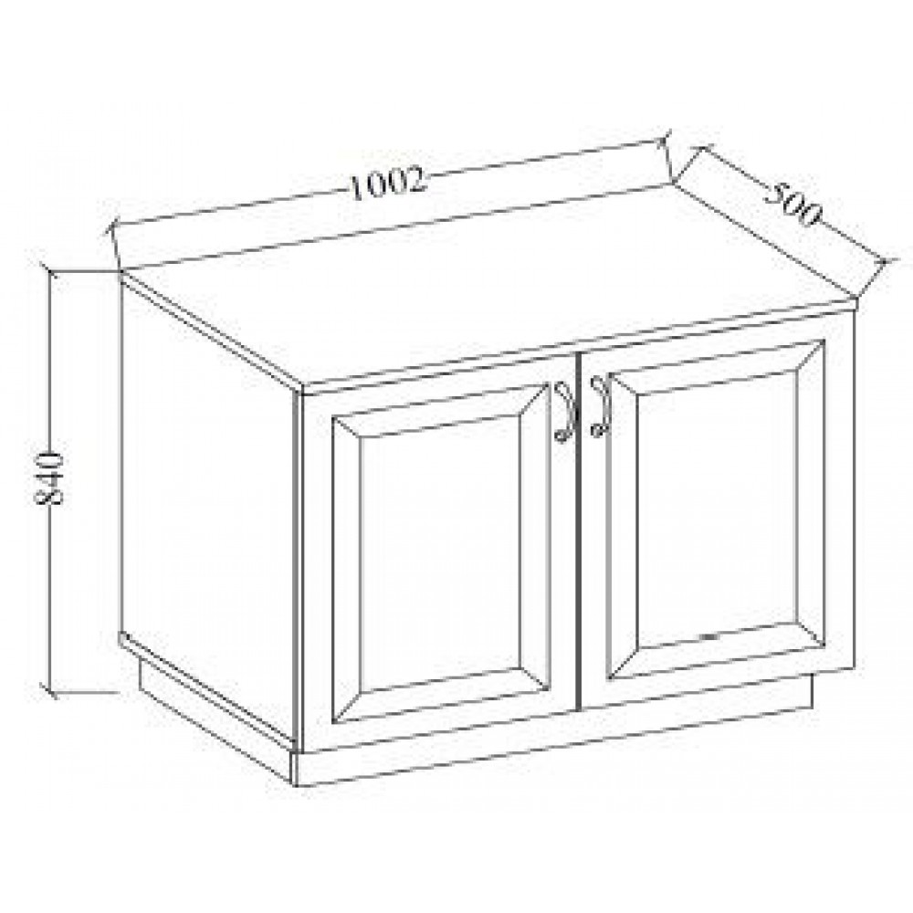 Μπουφές Yvette 100 2D