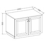 Μπουφές Yvette 100 2D