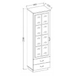 Βιτρίνα Yvette 60 1D2S