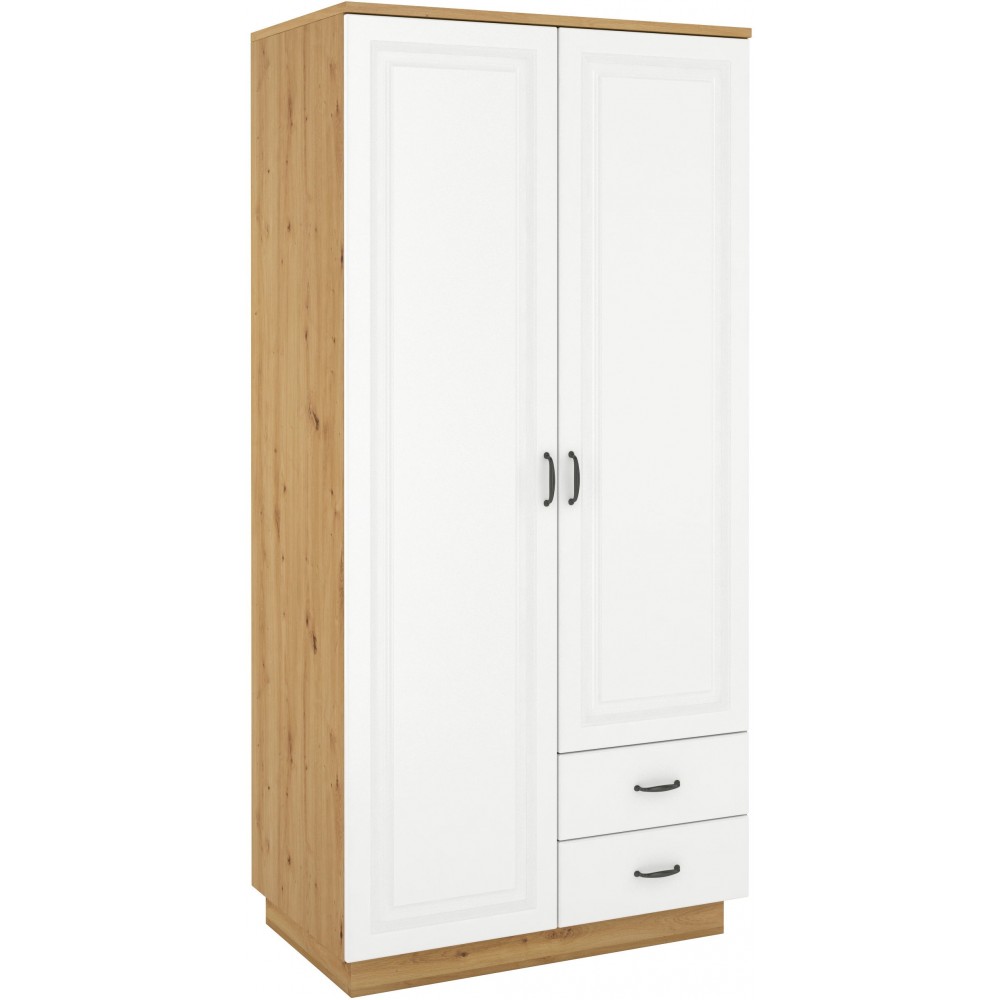 Ντουλάπα δίφυλλη Yvette 2D2S