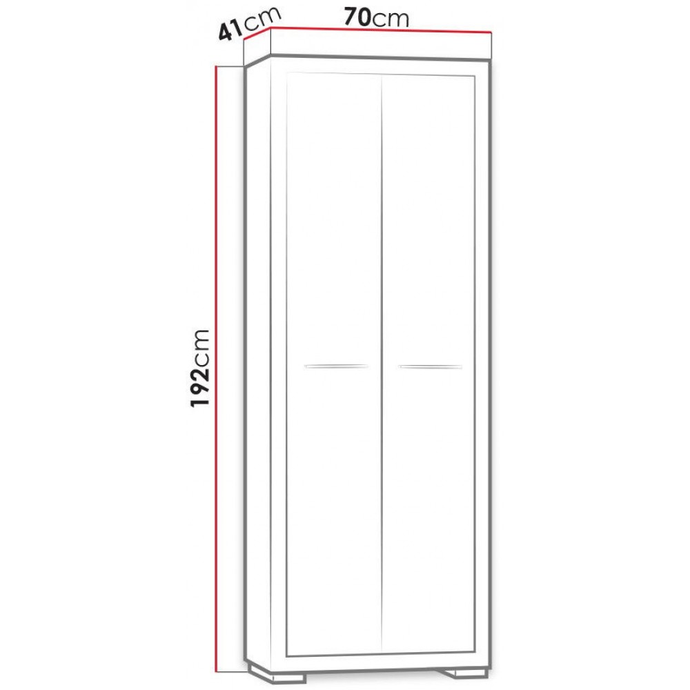 Ντουλάπα Vegas-Karudi