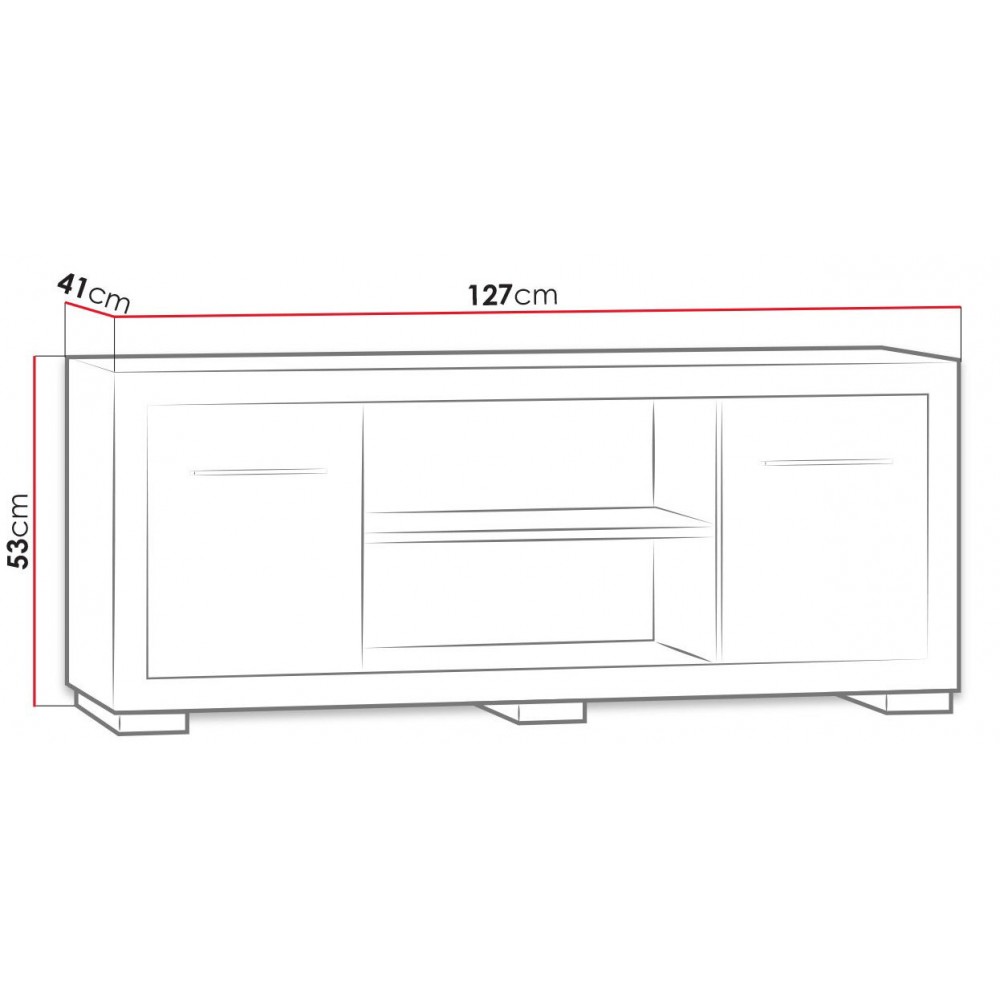 Έπιπλο τηλεόρασης Vegas-Fusiko