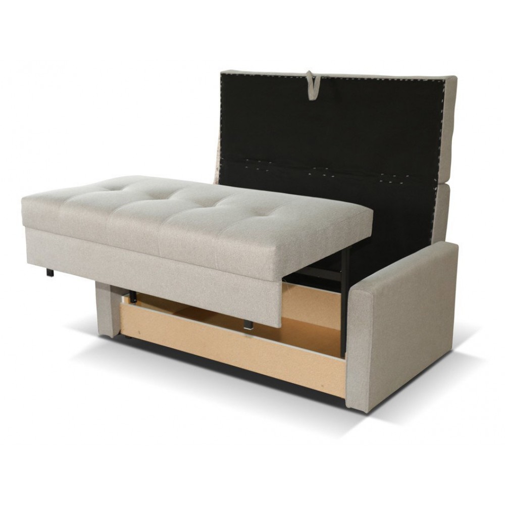 Καναπές - κρεβάτι Viva Lux III διθέσιος  153x98x85