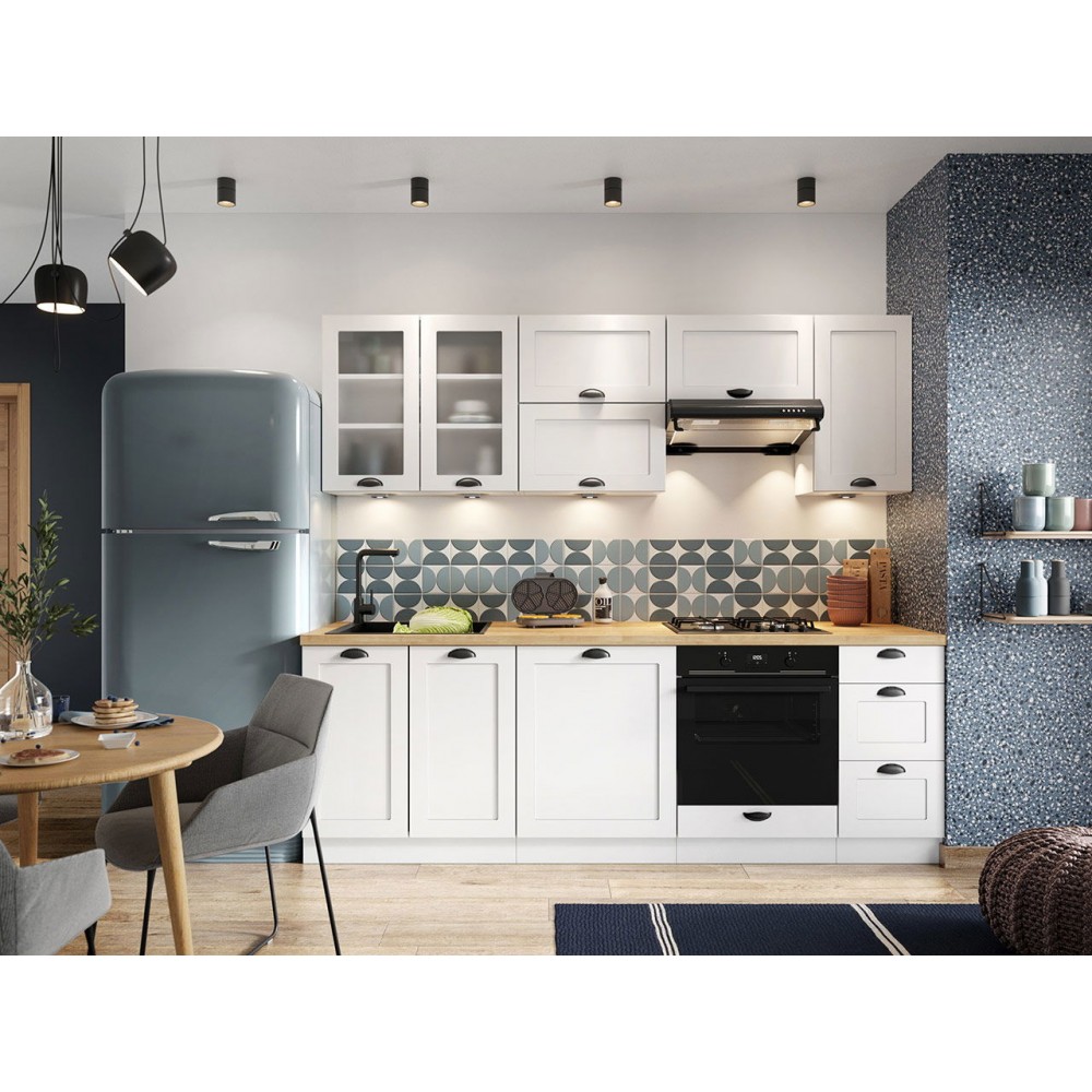 Σύνθεση κουζίνας Adele-Μήκος: 240 εκ.