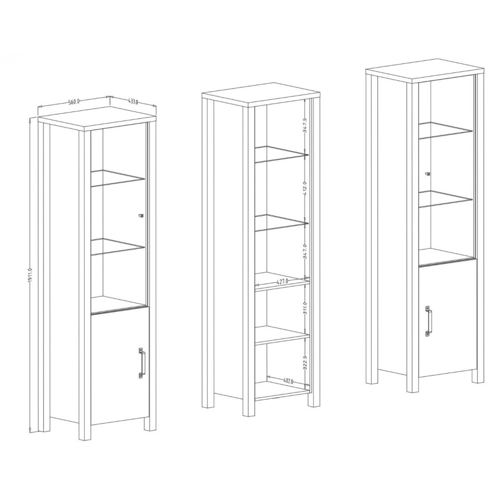 Βιτρίνα Violin mini-Kafe