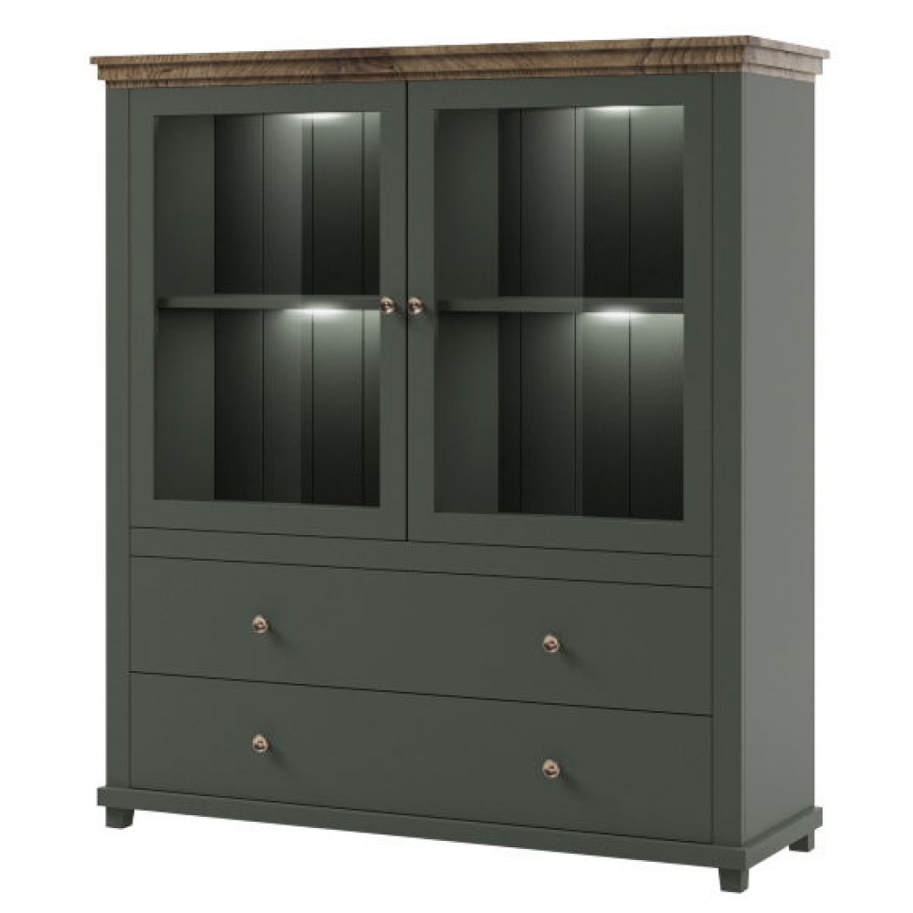 Βιτρίνα Capel mini-Prasino