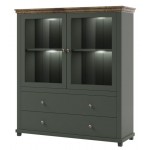 Βιτρίνα Capel mini-Prasino