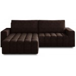 Γωνιακός καναπές Keerap-Αριστερή-Kafe