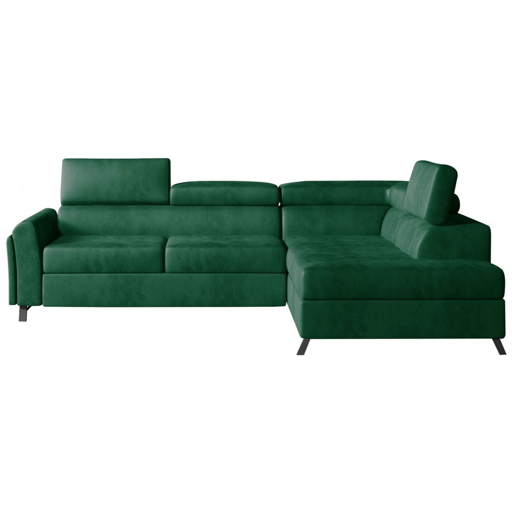 Γωνιακός καναπές Cairo-Δεξιά-Prasino