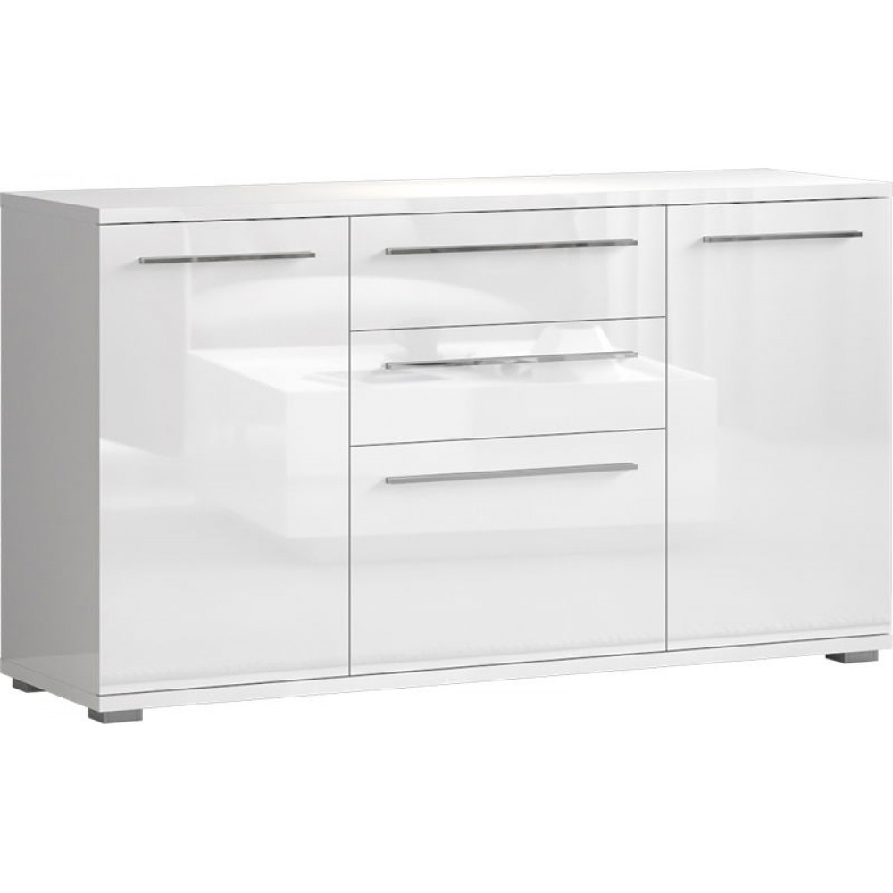 Μπουφές Realm 3D2S-Μήκος: 150 εκ.-Λευκό