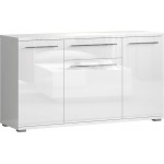 Μπουφές Realm 3D1S-Μήκος: 180 εκ.-Λευκό