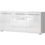 Μπουφές Realm 3D1S-Μήκος: 180 εκ.-Λευκό