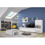 Τραπεζάκι σαλονιού Realm plus-Λευκό