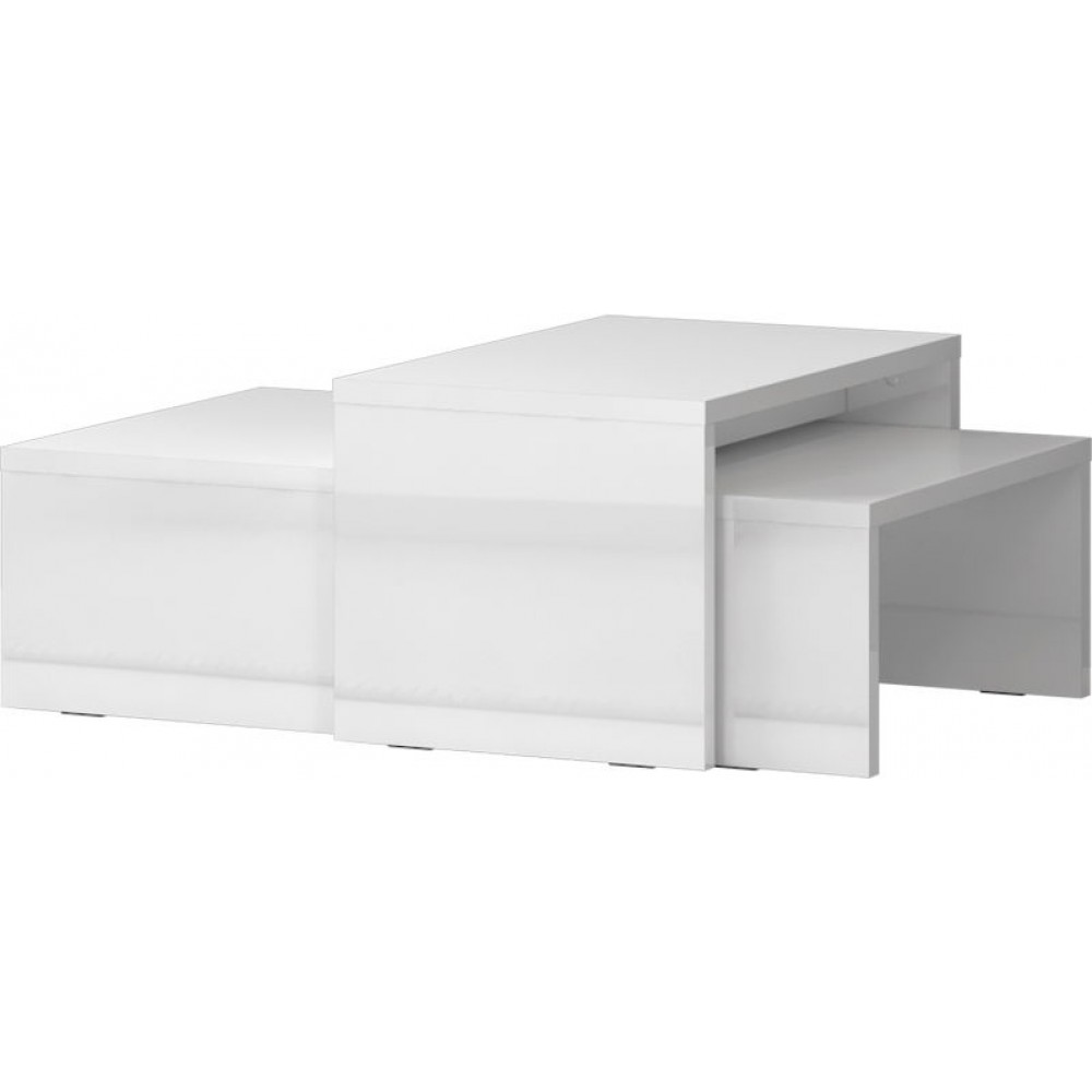 Τραπεζάκι σαλονιού Realm plus-Λευκό