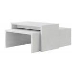 Τραπεζάκι σαλονιού Realm plus-Λευκό