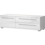 Έπιπλο τηλεόρασης Realm 1D2S-Μήκος: 150 εκ.-Λευκό