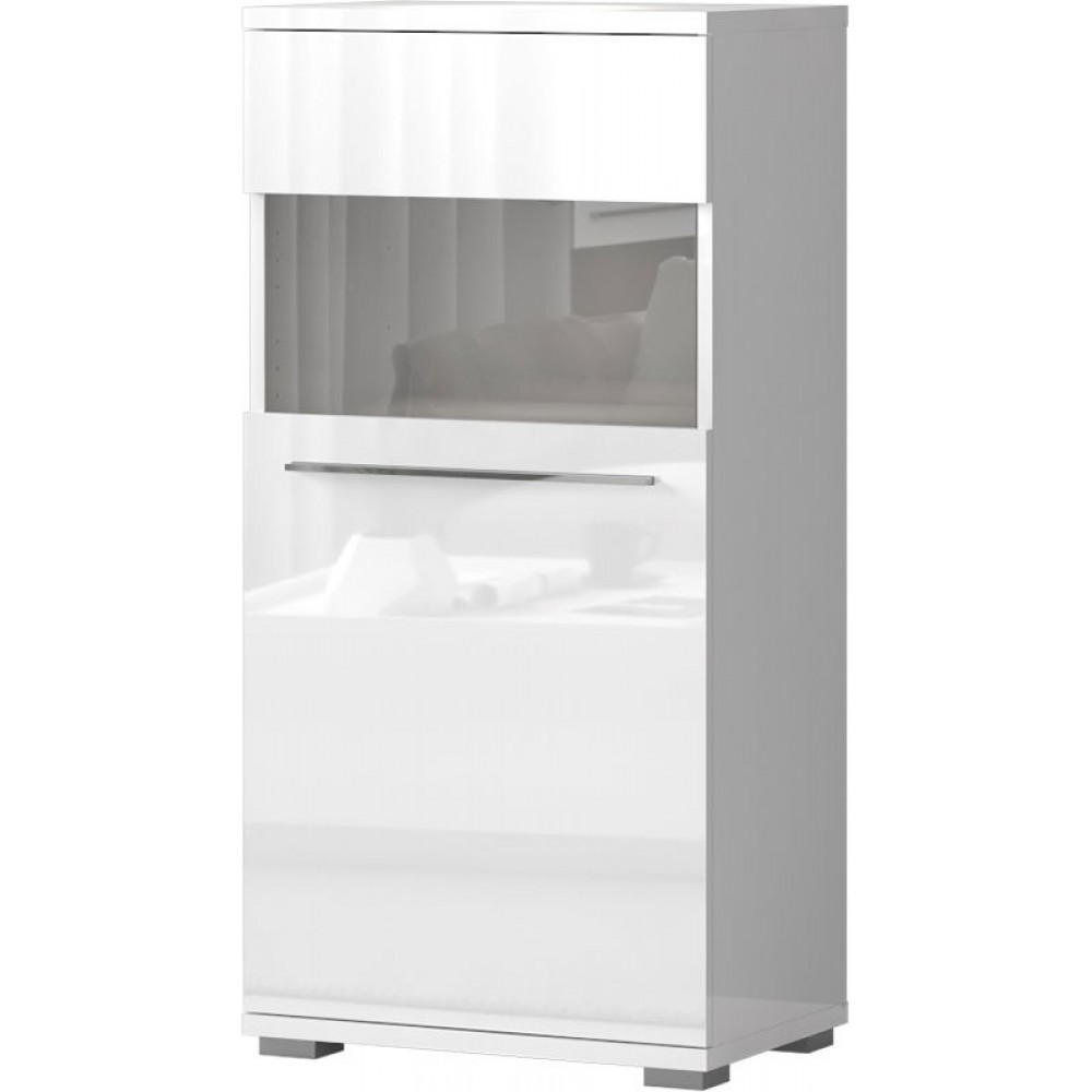 Βιτρίνα Realm ΙΙ 1D-Λευκό