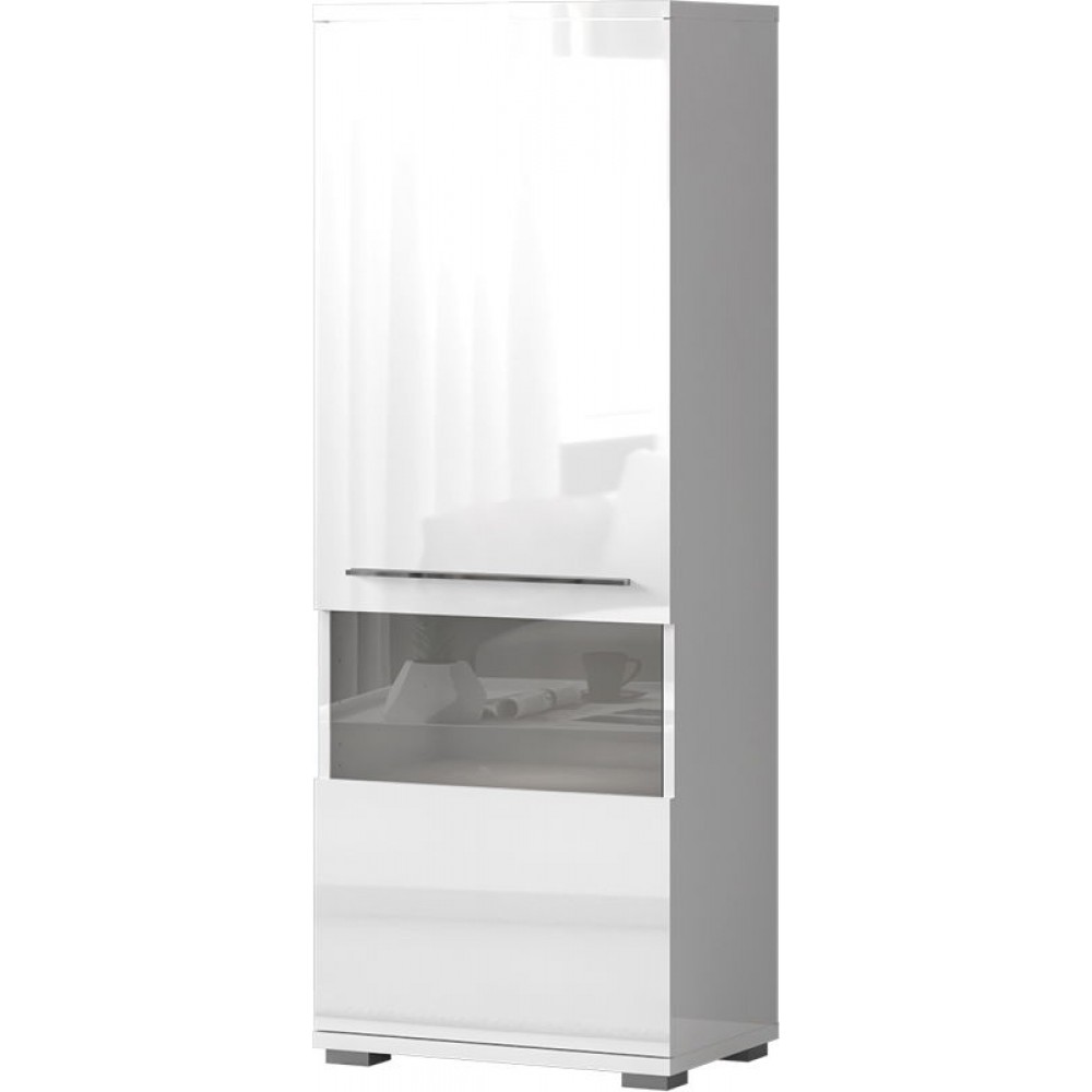 Βιτρίνα Realm 160 1D-Λευκό