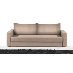 Καναπές Kleio Διθέσιος-130φ 80β εκ.-Μπεζ