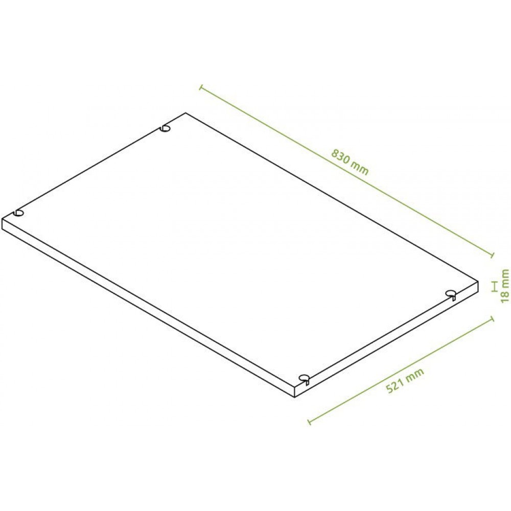Ράφι ντουλάπας Alegria
